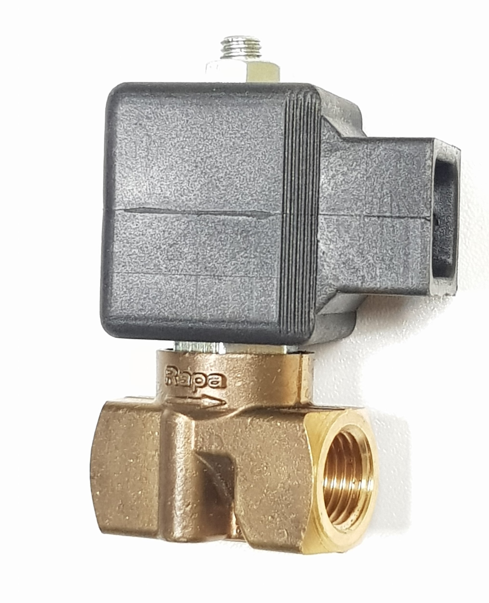 V-TUF fuel and chemical solenoid 240V D2.012 1/4F x 1/4F for hot water pressure washers