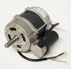 V-TUF D3.010 motor angle view showing terminal connections and mounting feet