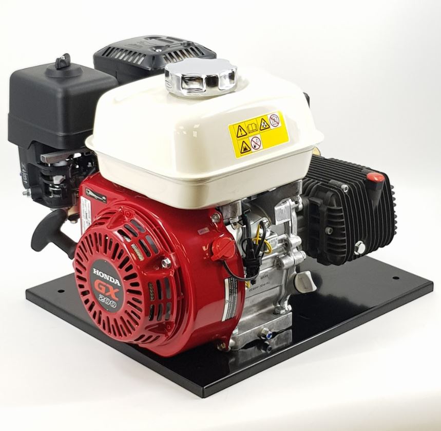 V-TUF DD065BP pressure washer side view showing Honda engine and Super Series pump