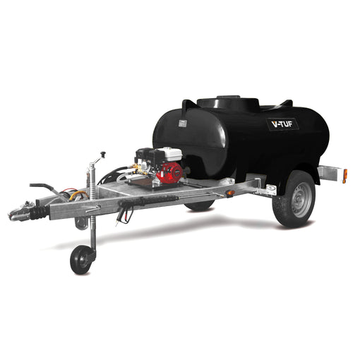V-TUF DELUGE 1125L highway trailer bowser DELUGE1125HWTGB130 13HP Honda gearbox 250 Bar