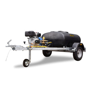 V-TUF DELUGE 500L Yanmar diesel highway trailer bowser DELUGE500HWTD5DD 150 Bar 13L/min, front view