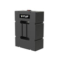 V-TUF SLIMLINE DELUGE 1000L vertical black baffled bowser water tank SLIMDV1000