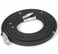 V-TUF breaker hose set showing hose length and 1/2 inch BSP male end fittings