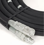 V-TUF DWFK21206H breaker hose close-up of reinforced rubber construction and end fittings