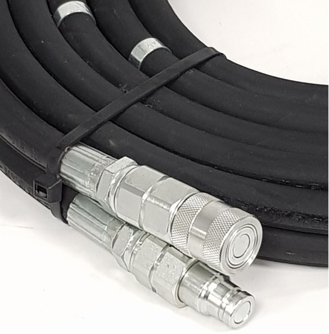 V-TUF DWFK21206H breaker hose close-up of reinforced rubber construction and end fittings