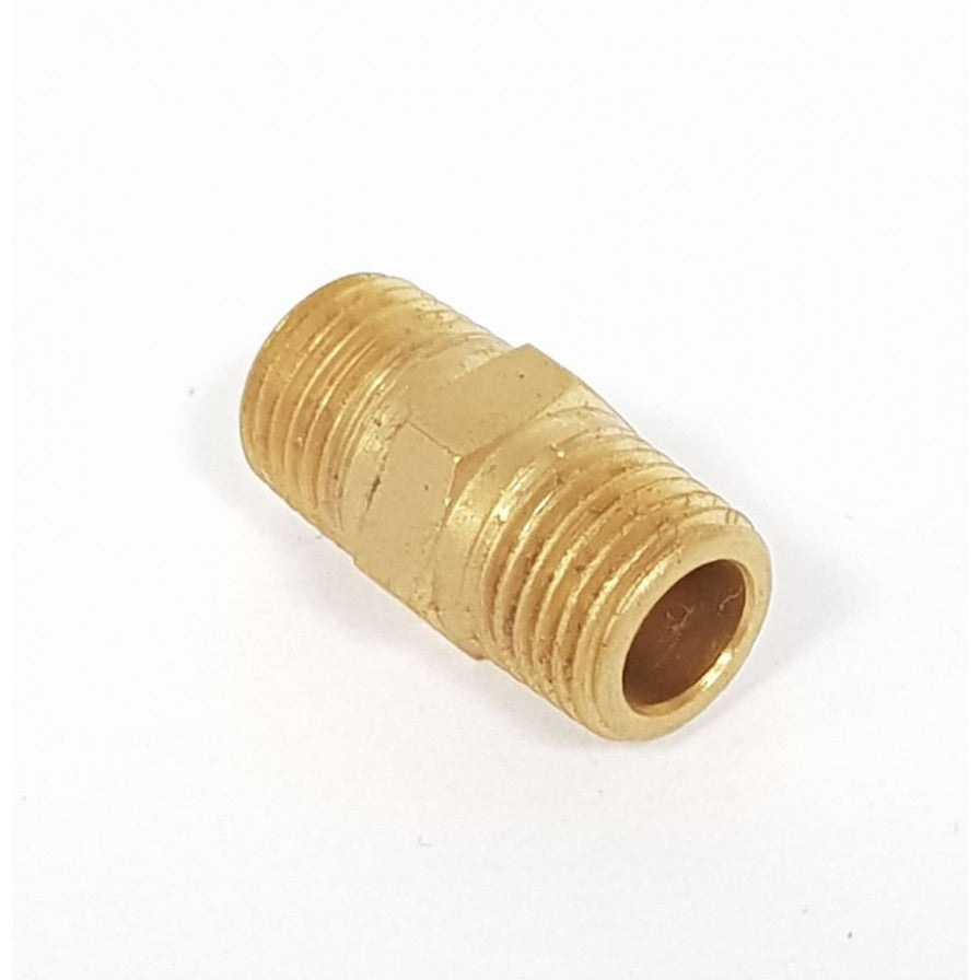 BSP BRASS ADAPTOR - 1/4"M 1/4"M - EC04/04