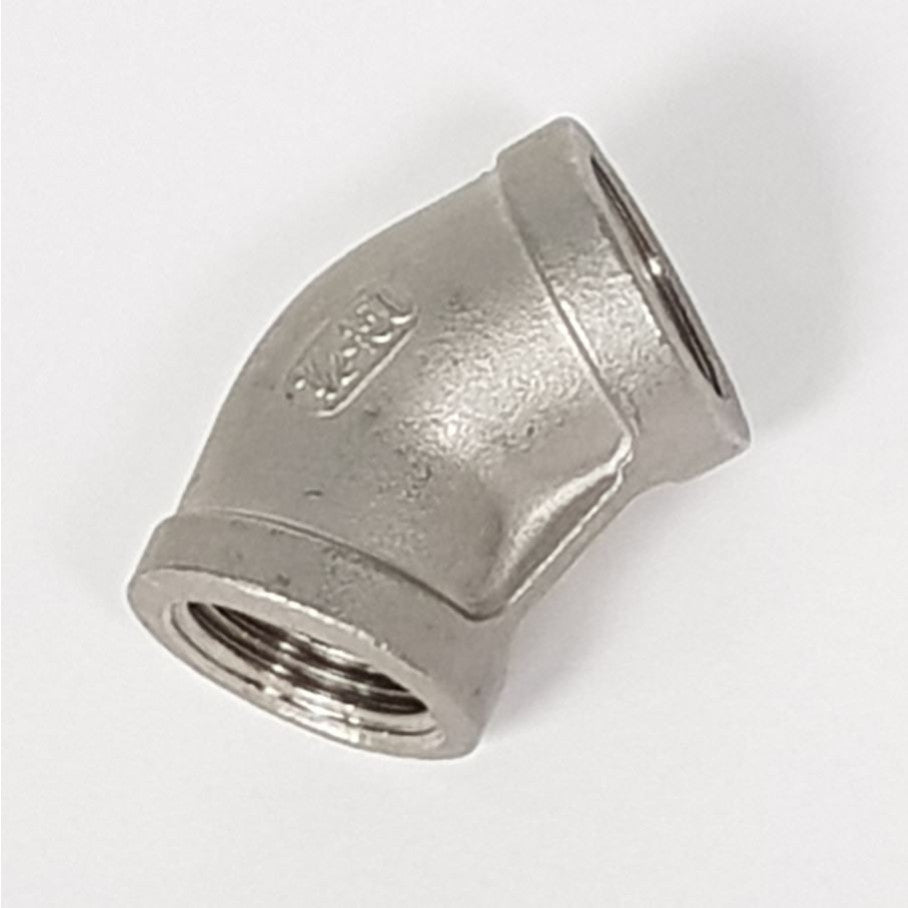 BSP STAINLESS EKgOW 45º 1/2"F 1/2"F - EGS/FB8-45