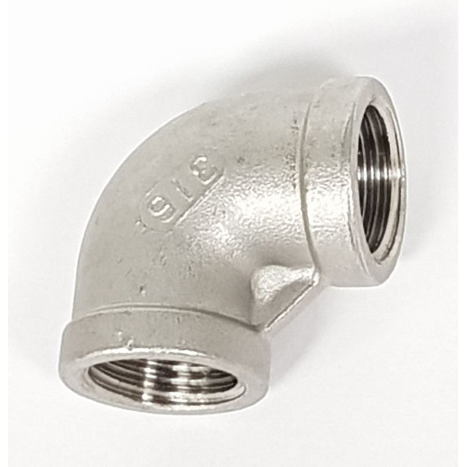 BSP STAINLESS EKgOW 90º 3/4"F 3/4"F - EGS/FB12