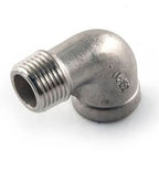 V-TUF EGS/FB8/MB8 stainless eKgow side view showing 1/2F and 1/2M threads