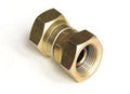 V-TUF brass BSP adaptor FB4/FB6, 1/4 inch female to 3/8 inch female reducing coupling