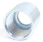 V-TUF FERR06SS stainless ferrule diagram showing internal swage dimensions for 3/8 inch hose