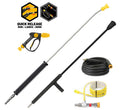 V-TUF red OPTI V1 foam kit FOAMV1-MSQ with MSQ fittings for pressure washer foam application
