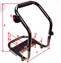 V-TUF pressure washer carry frame kit FRAME1C for portable pressure washer mounting