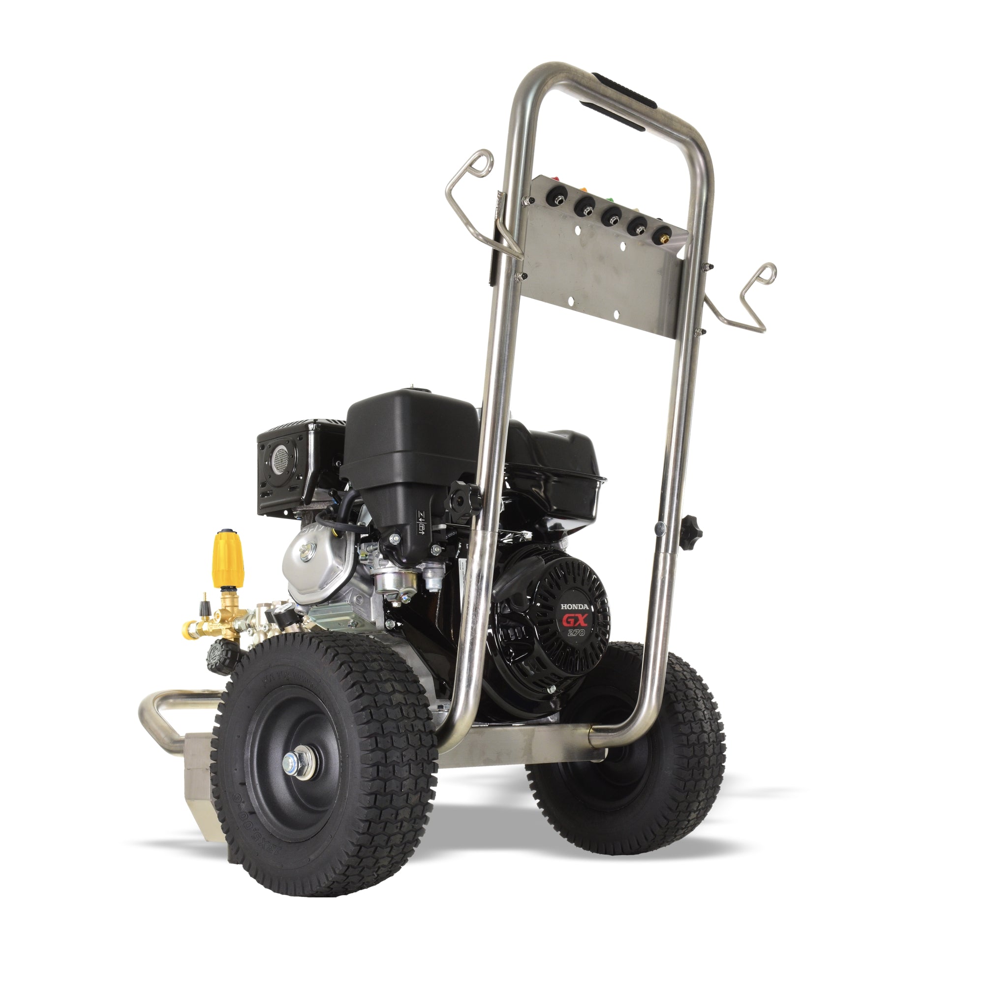 V-TUF GB080-KIT1 full kit view showing machine with tufTURBO surface cleaner and accessories