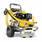 V-TUF GB110XP side view showing Honda GX390 engine, gearbox and XP pump