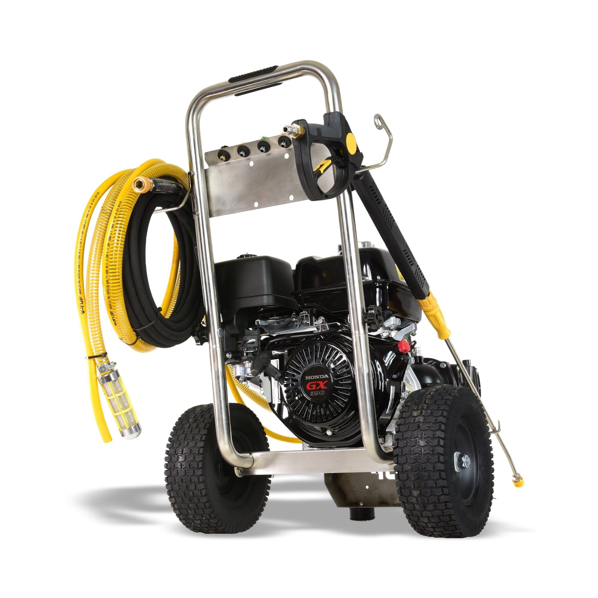 V-TUF GB110-KIT3 full kit contents showing machine, surface cleaner and accessories