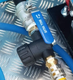 V-TUF DELUGE700ATVGB130 in use showing 250 Bar output and operator washing on site
