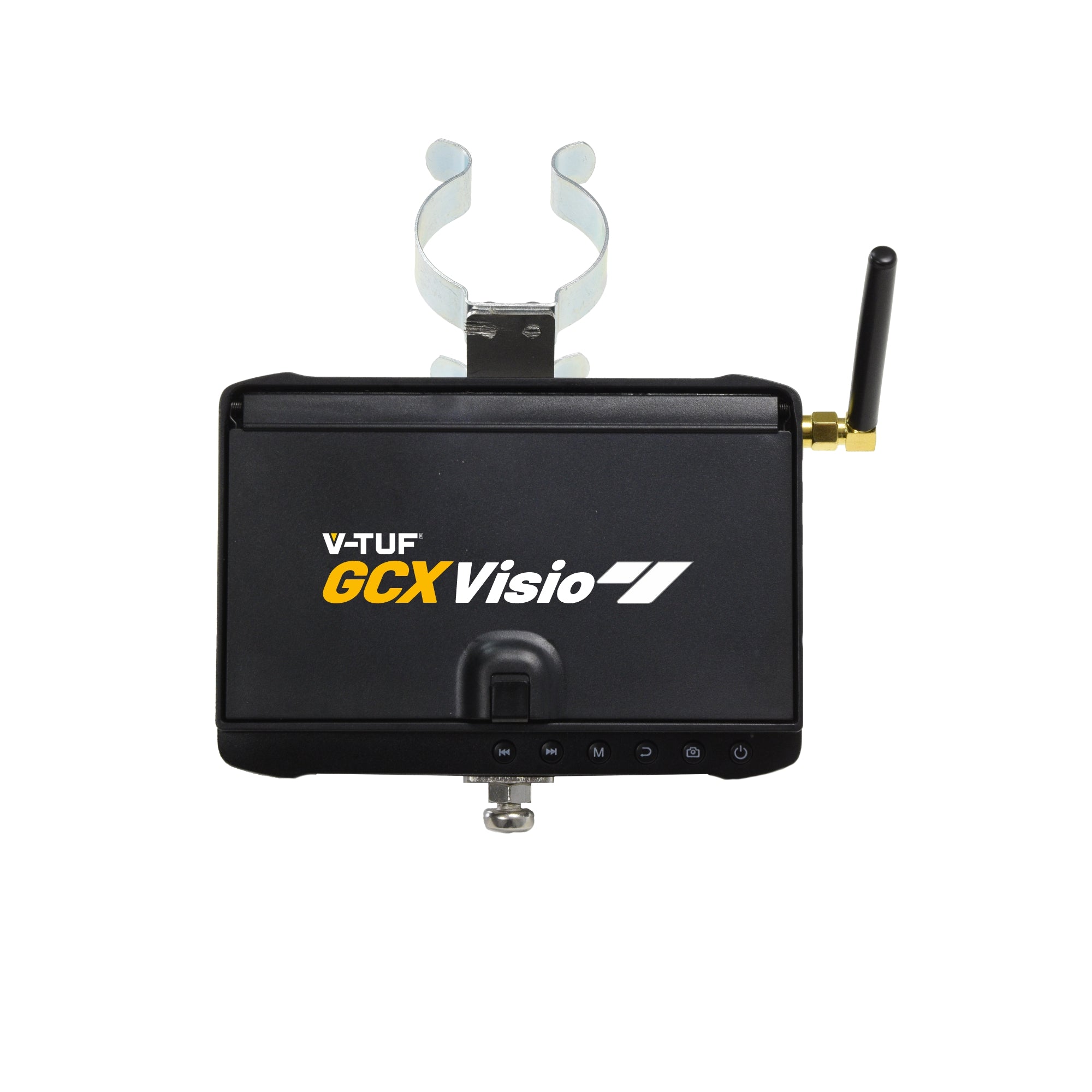 V-TUF GCX VISIO kit recording feature showing SD card slot and playback controls