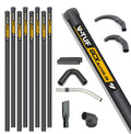 V-TUF GCX high level gutter cleaner kit GCX38-32PC 32ft 10m with 38mm poles and pipe tools