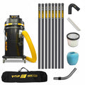 V-TUF GCX4000-240-KIT4 with 40ft GCX ALU aluminium gutter cleaning kit, front view
