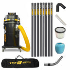 V-TUF GCX4000-240-KIT4 with 40ft GCX ALU aluminium gutter cleaning kit, front view