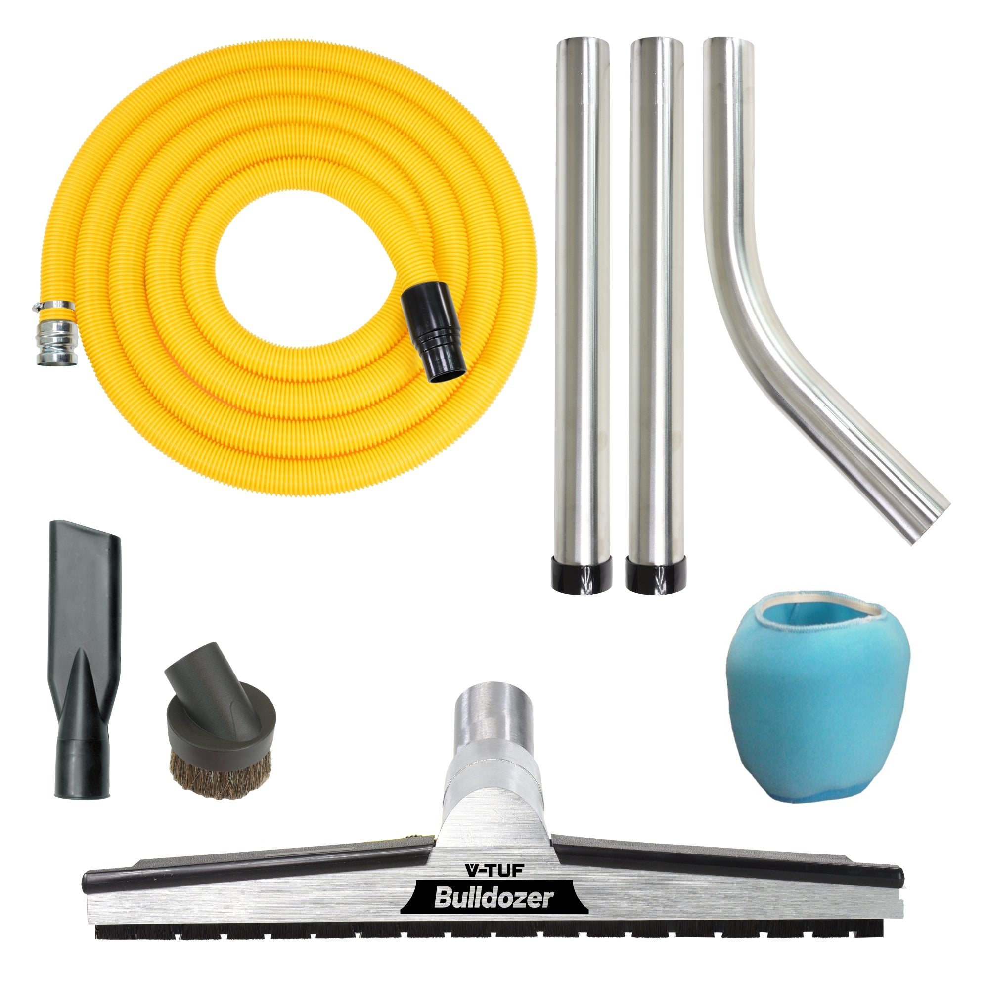 V-TUF GCX floor cleaner kit GCX50TKIT1 with 5m 50mm hose for side inlet vacuum machines