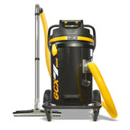 V-TUF GCX8000 240V vacuum rear view showing cyclone inlet and accessory storage