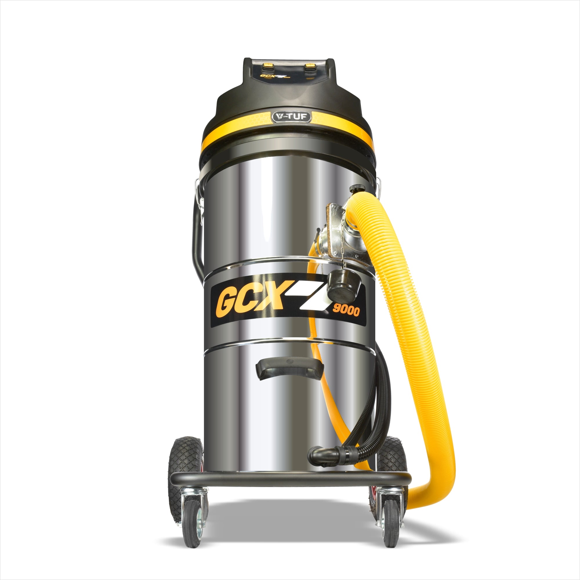 V-TUF GCX9000 3.5kW 100L industrial vacuum GCX9000-240-KIT1 with 20ft carbon fibre gutter cleaning kit
