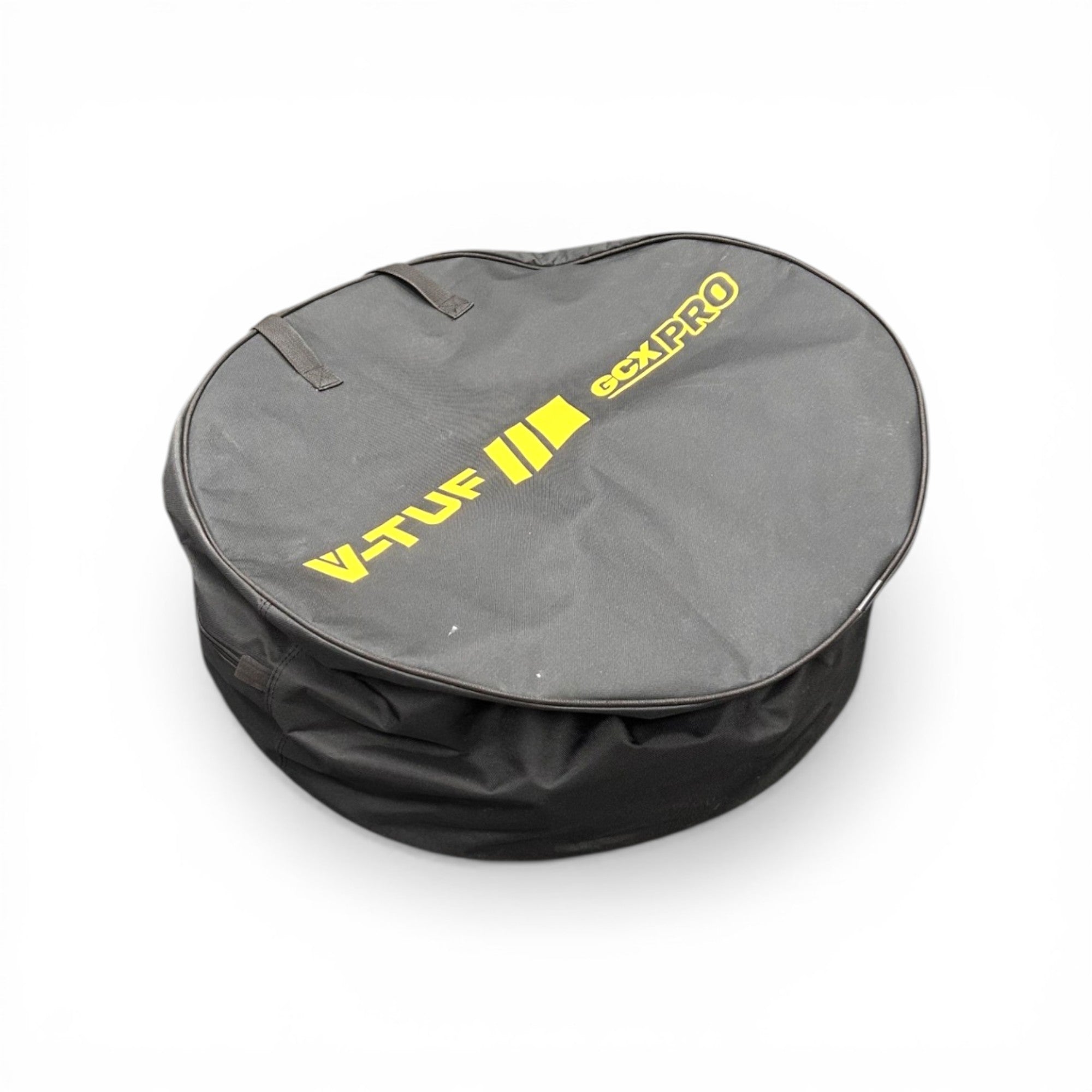 V-TUF GCXHOSEBAG close-up showing zip closure and heavy duty fabric construction
