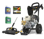 V-TUF GPT200 6.5HP Honda petrol washer GPT200-KIT2 with patio and car cleaning kit, full kit view