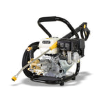 V-TUF GPT200C carry frame pressure washer spec plate showing 190 Bar 12L/min rating