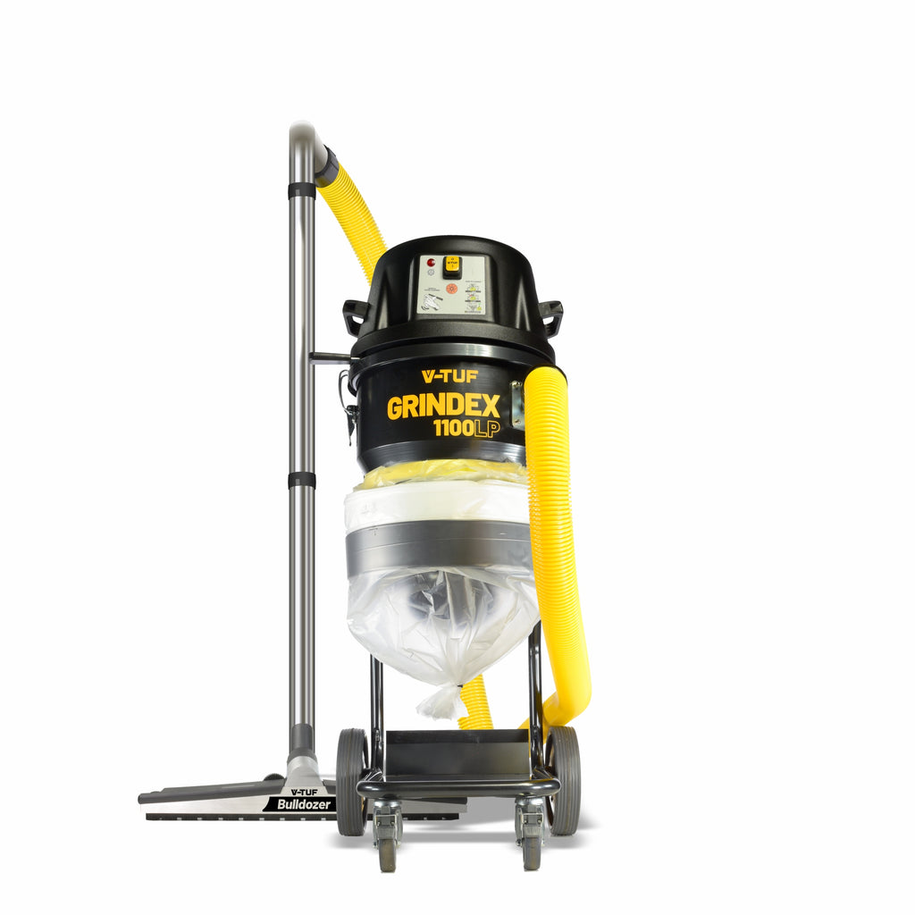 V-TUF GRINDEX1100LP M-Class Industrial Dust Extractor - 20L, 1150W - 110V