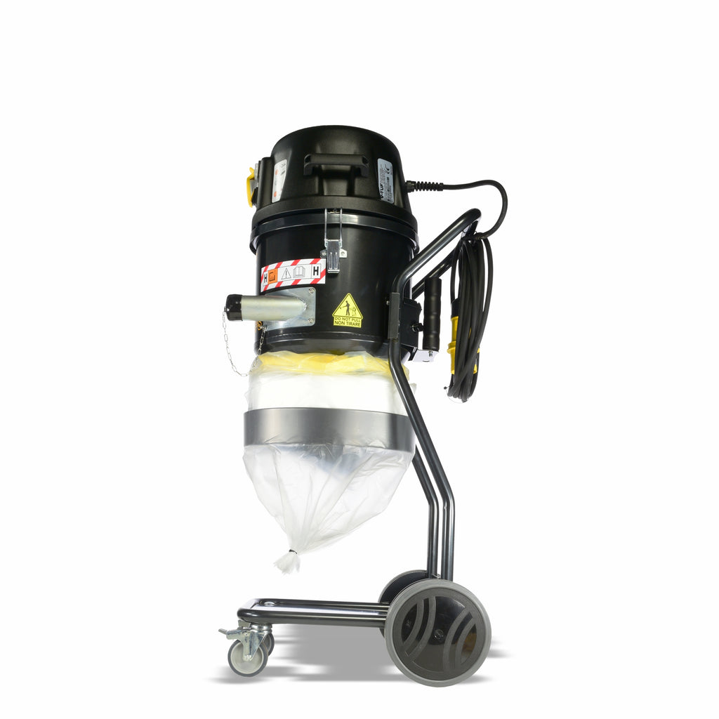 V-TUF GRINDEX1100LPS H-Class Industrial Dust Extractor - 25L, 1150W - 110V