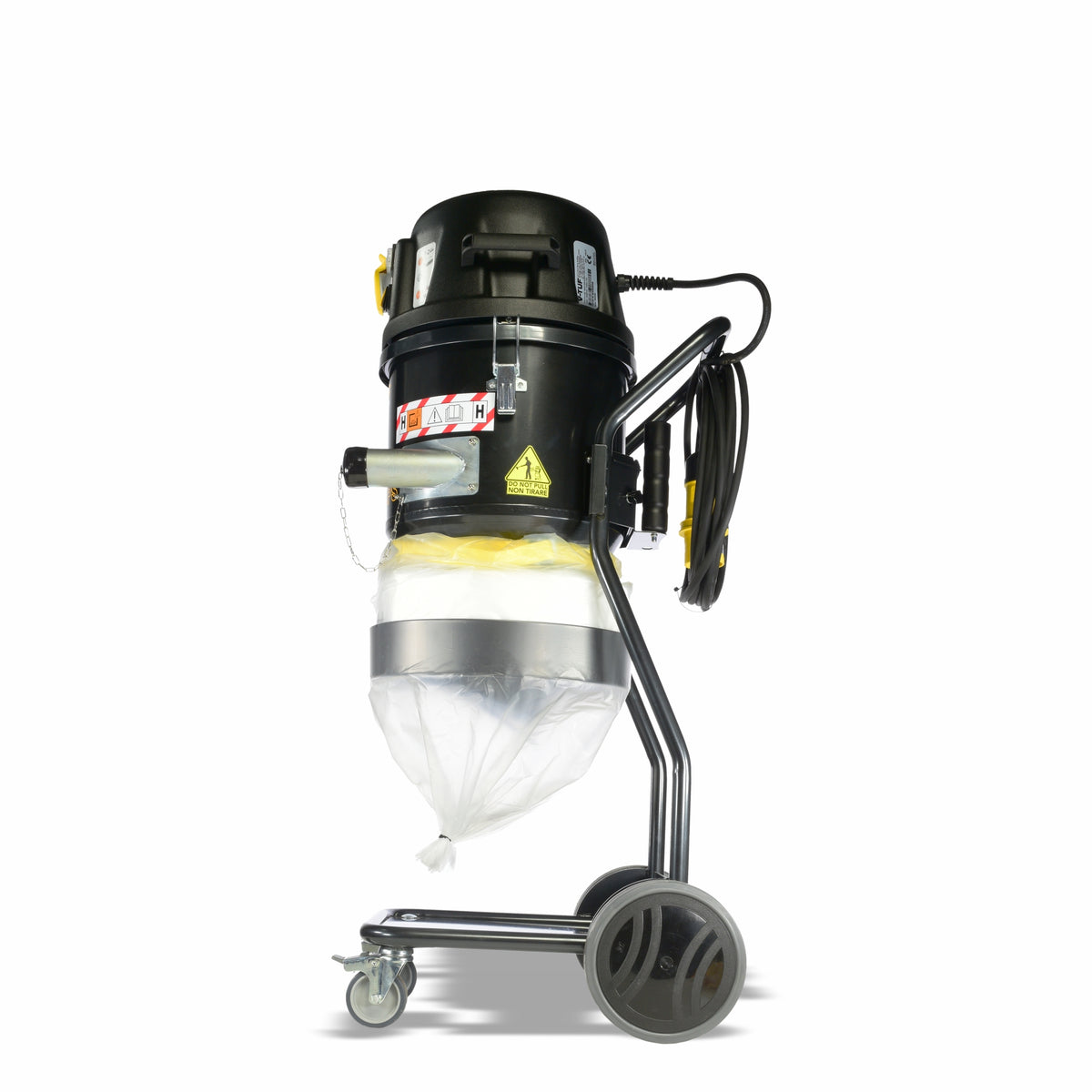 V-TUF GRINDEX1100LPS H-Class Industrial Dust Extractor - 25L, 1150W - 110V