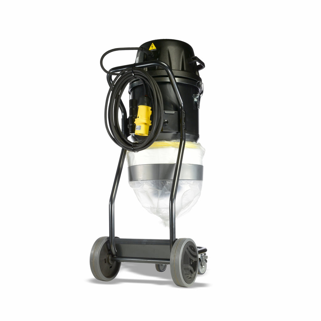V-TUF GRINDEX1100LPS H-Class Industrial Dust Extractor - 25L, 1150W - 110V