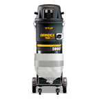 V-TUF GRINDEX1100LPS H-Class Industrial Dust Extractor, side view — 25L capacity — V-TUF