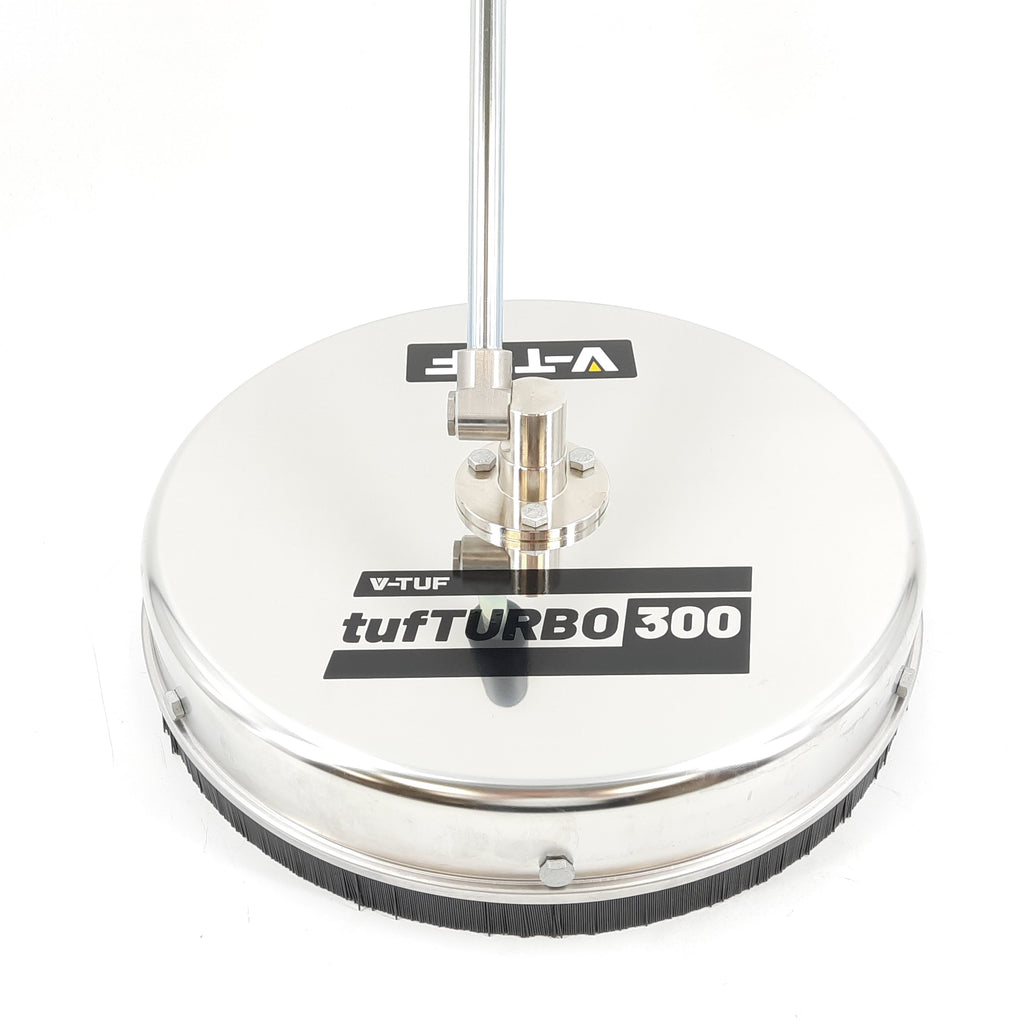 V-TUF 300mm surface cleaner brush ring VTSC122 installed on H1.002TT