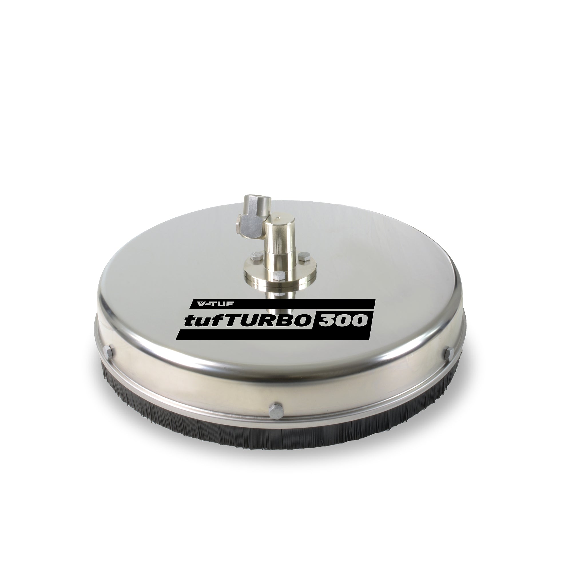 V-TUF 300mm stainless surface cleaner H1.002TT-1/4F 275 Bar 150C with 1/4F female inlet