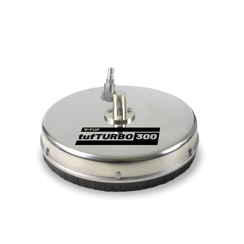 V-TUF tufTURBO300 12 inch 300mm stainless surface cleaner H1.002TT 275 Bar with SSQ male inlet