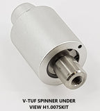 V-TUF H1.007SKIT spinner body close-up showing arm, nozzles and central bearing