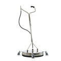 V-TUF tufTURBO533 21 inch stainless surface cleaner H1.007TTM22 with M22 screw inlet, front view