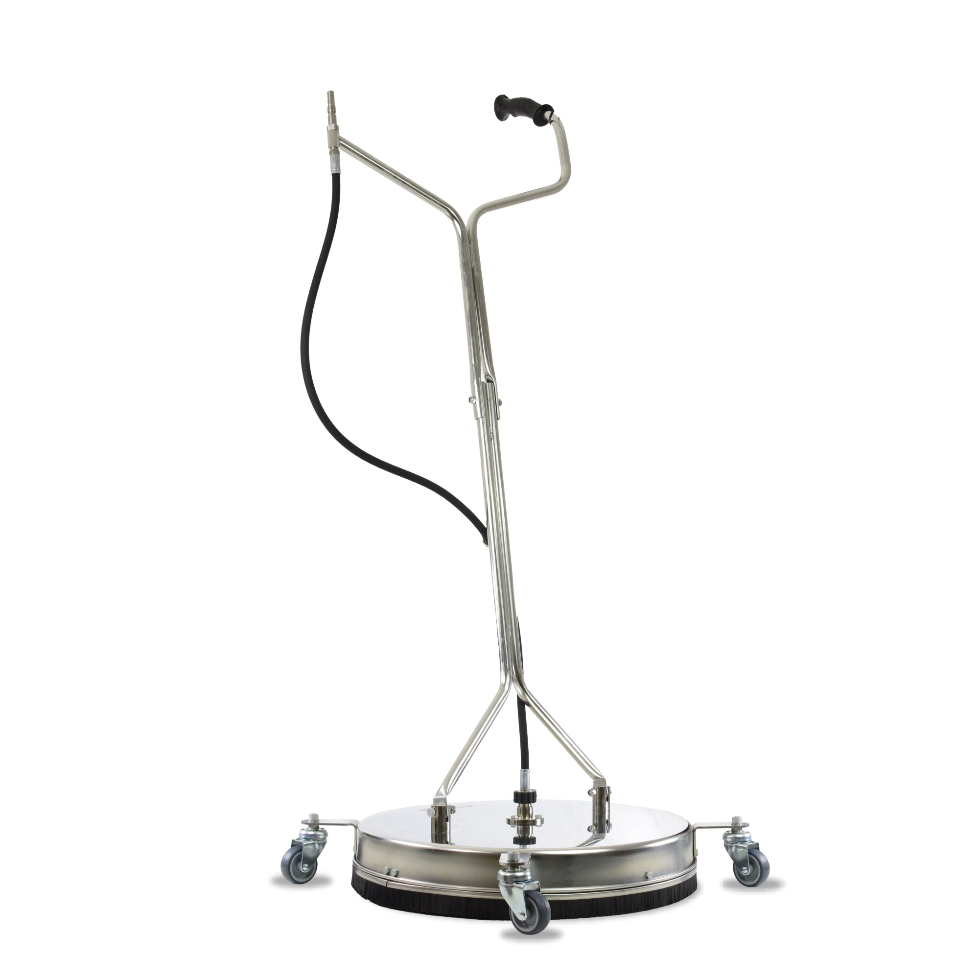 V-TUF tufTURBO533 21 inch stainless surface cleaner H1.007TTM22 with M22 screw inlet, front view