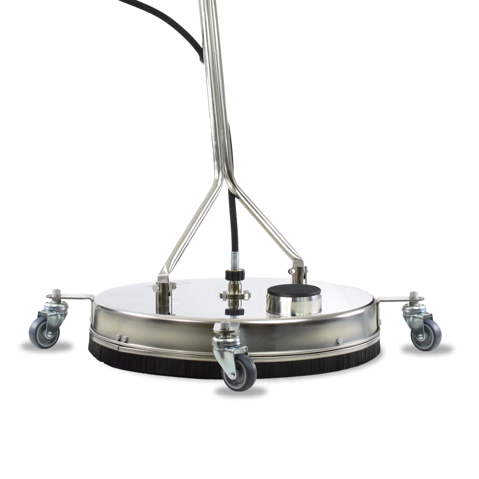 V-TUF tufTURBOX 533mm surface cleaner close-up showing V-Spin arm and 51mm extraction port
