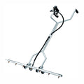 V-TUF water jet broom H1.275 1000mm wide with 7 fan jets, handle and trigger MSQ male inlet