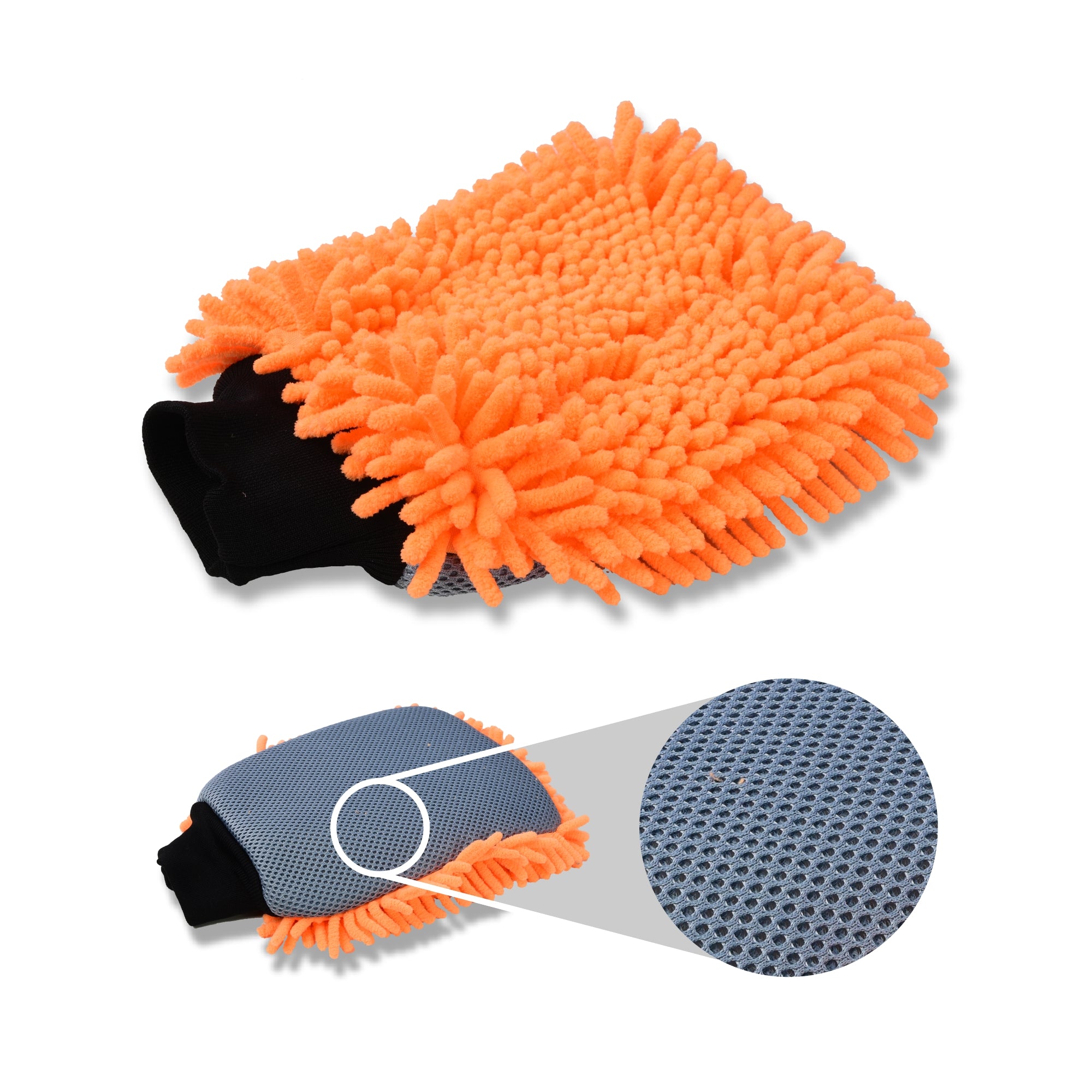 V-TUF microfibre soft wash mitt H2.101 for hand car wash detailing
