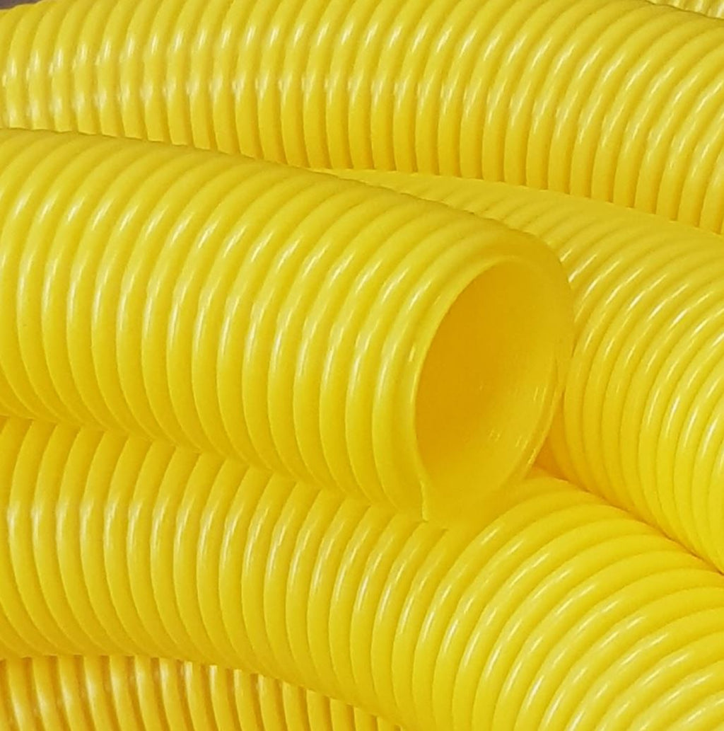 V-TUF 38mm ID yellow high strength vacuum hose H2/1Y sold per metre for vacuum cleaners