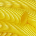 V-TUF 38mm ID yellow high strength vacuum hose H2/1Y sold per metre for vacuum cleaners