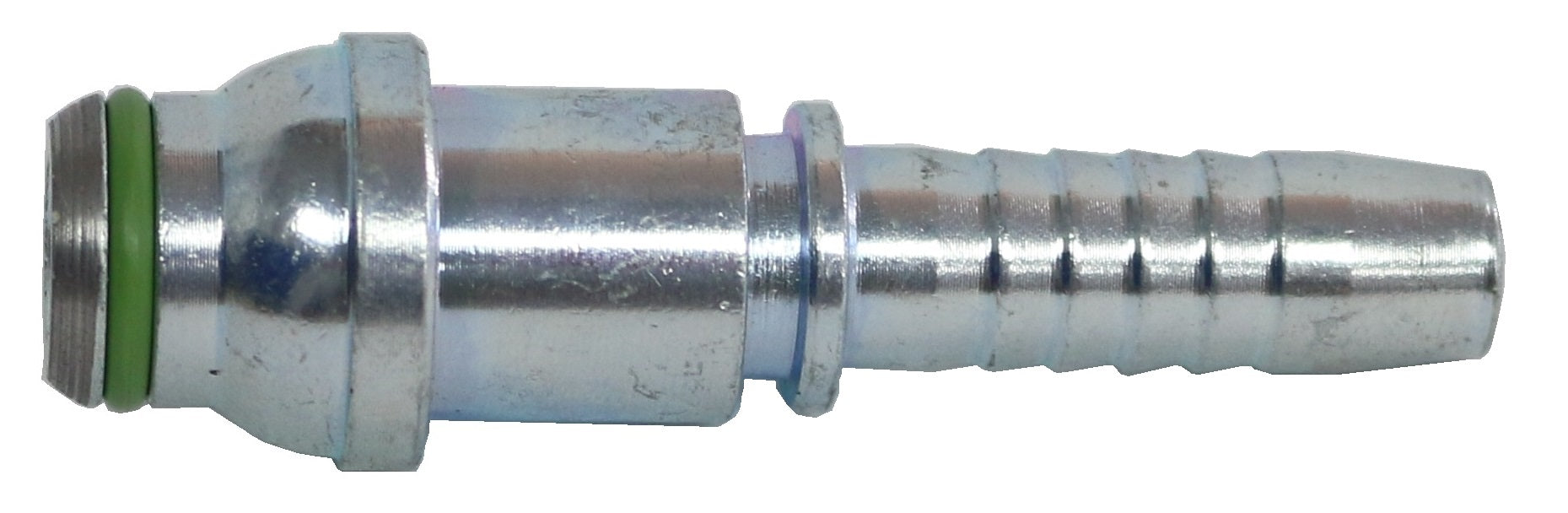 V-TUF 3/8 inch stainless steel tail insert HFMK2206 with knurled nut for hose assembly