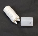V-TUF capacitor with terminals for pressure washer motor start circuit replacement