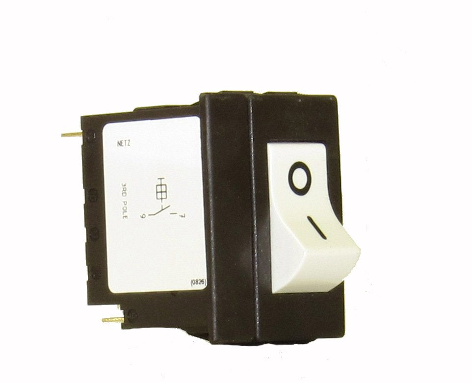 V-TUF I2.015 thermal overload rocker switch close-up showing rocker body and terminals